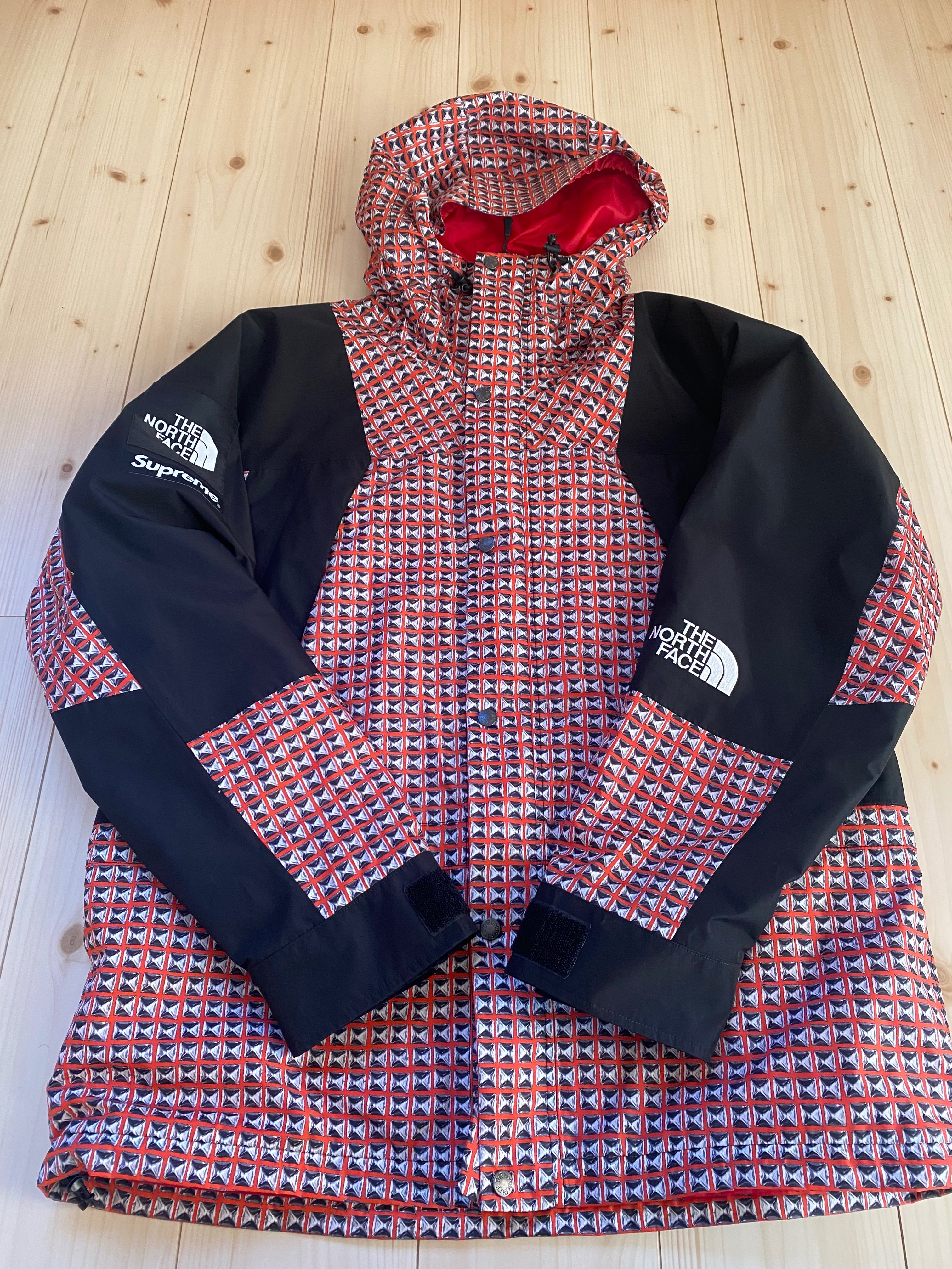 Supreme x The North Face Studded Mountain Light Jacket "Red"