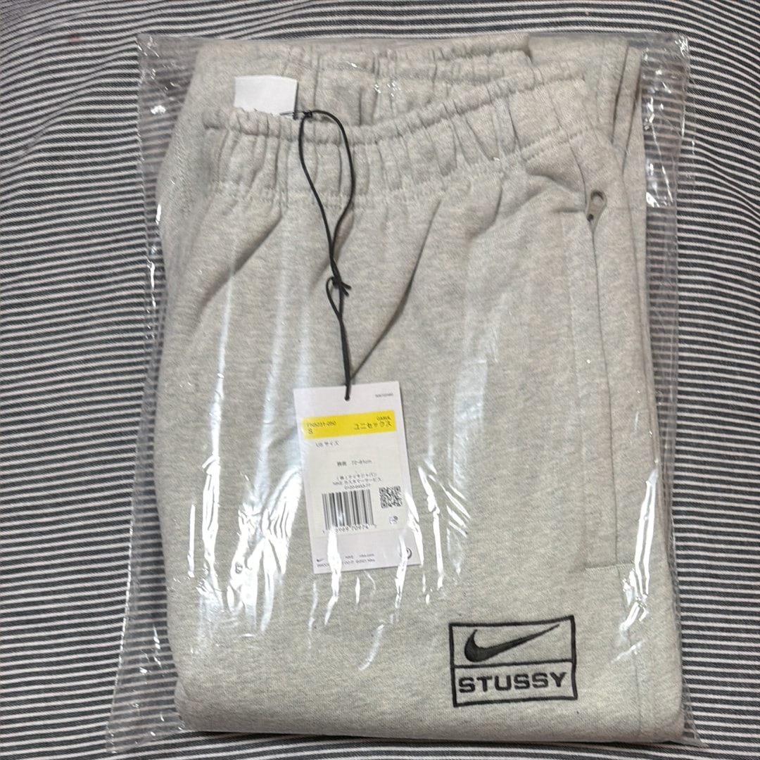 Stussy x Nike Fleece Pant "Grey Heather" (US Size) FN5231-050