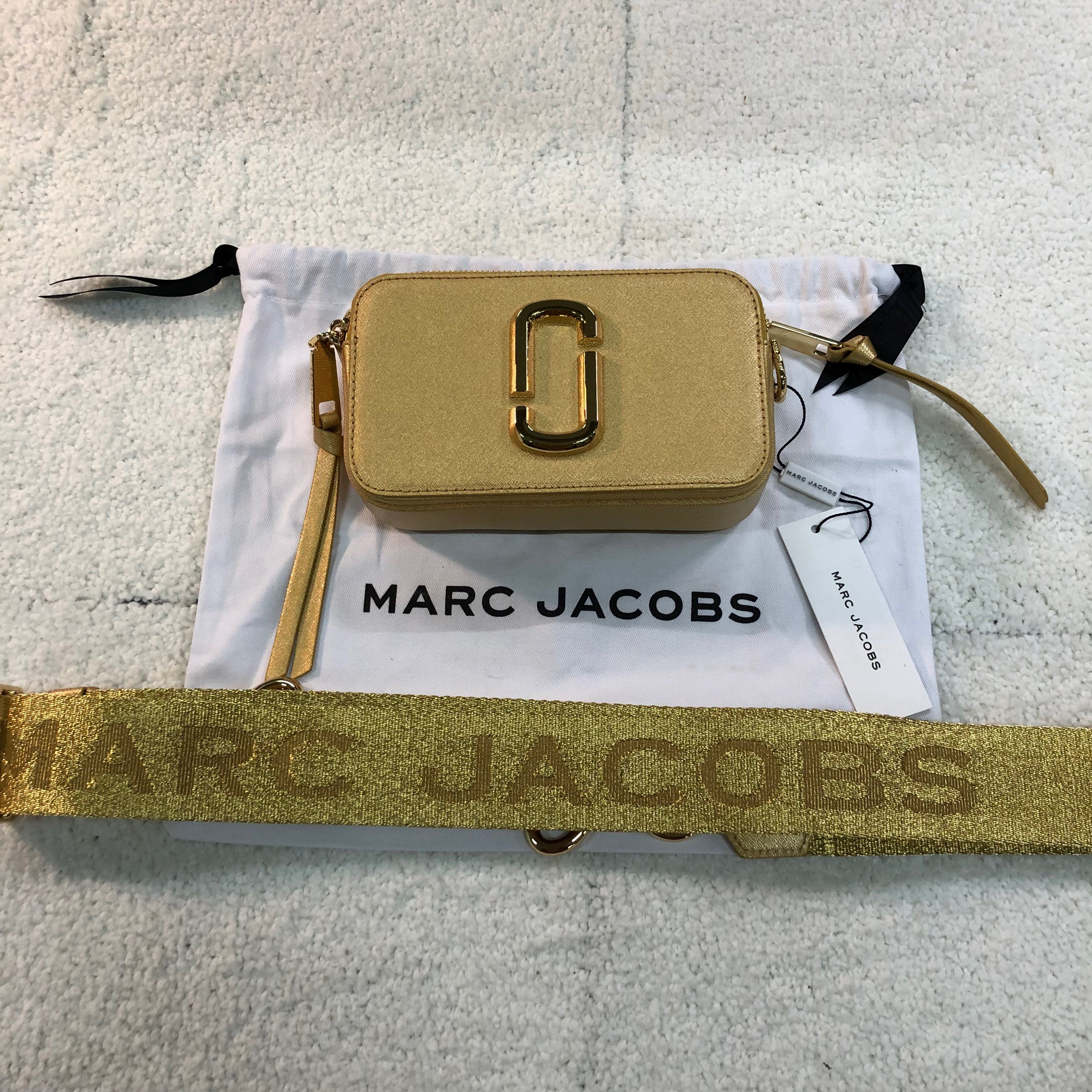 Marc Jacobs Snapshot Shoulder Bag "Gold"