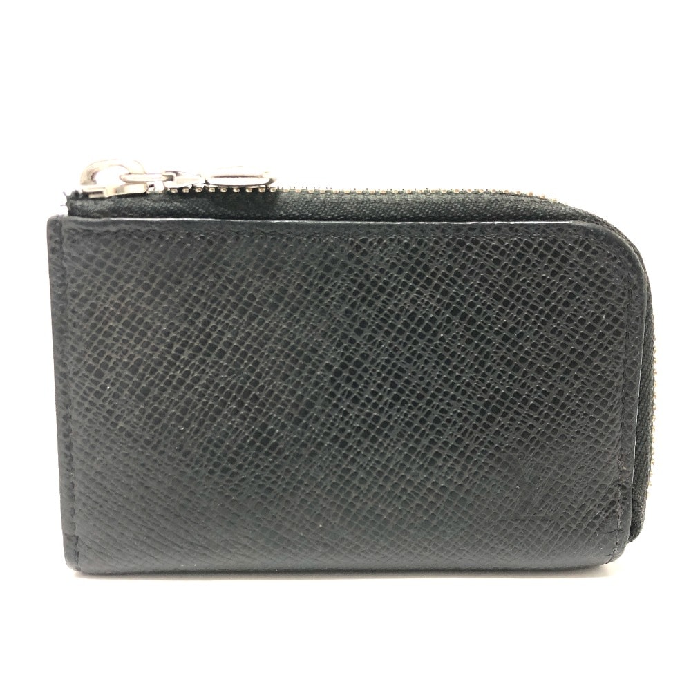 ルイヴィトン LOUIS VUITTON ポルトモネ・ジュール M63375 タイガ 小銭入れ コインケース タイガレザー ブラック