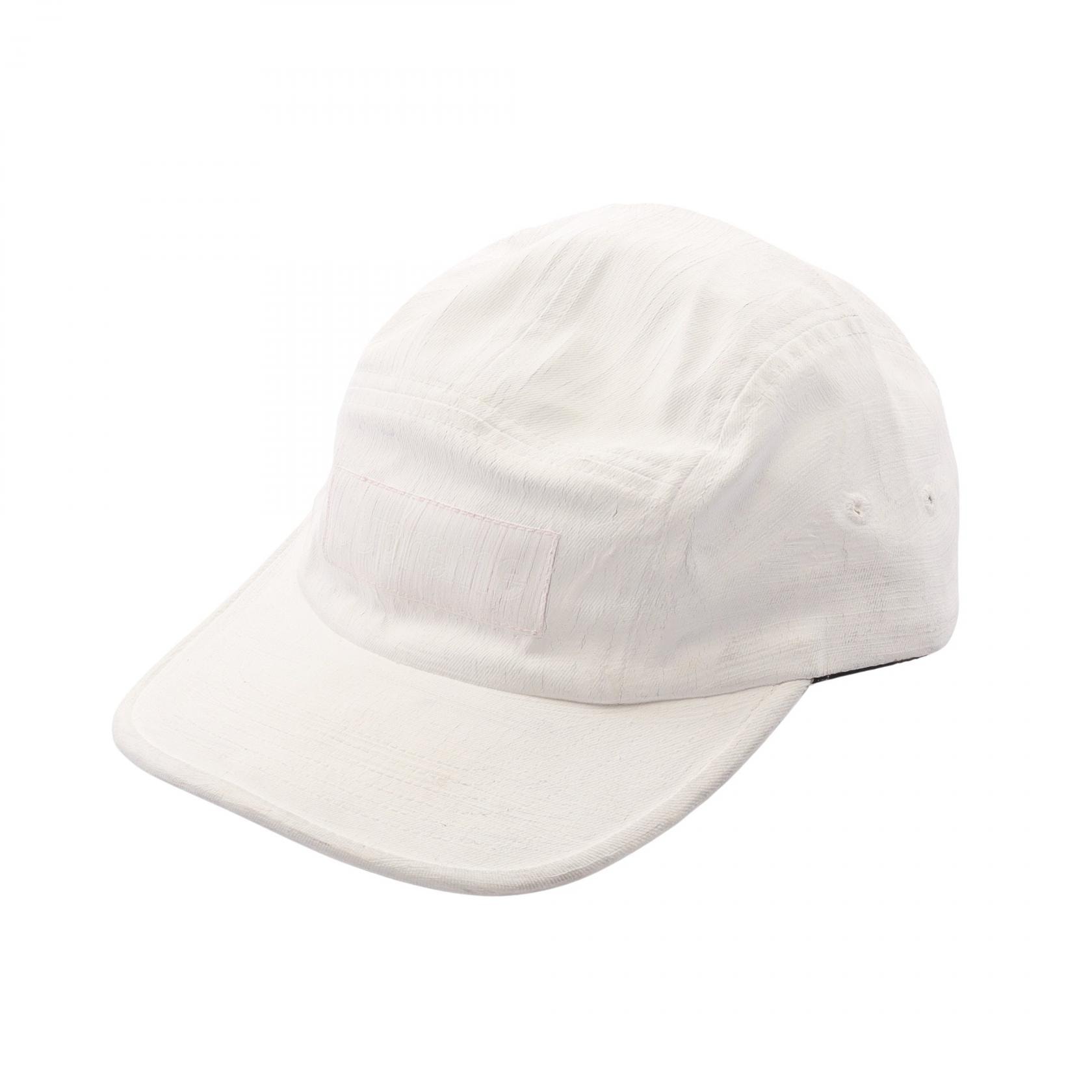 シュプリーム Supreme Supreme × MM6 MAISON MARGIELA Painted Camp Cap キャップ 帽子 コットン メンズ ホワイト系 【中古】