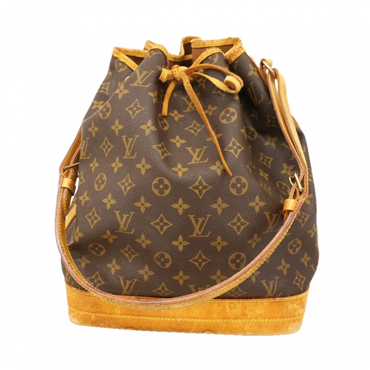 【6dd5382】ルイヴィトン ショルダーバッグ モノグラム ノエ M42224 ブラウン【中古】レディース