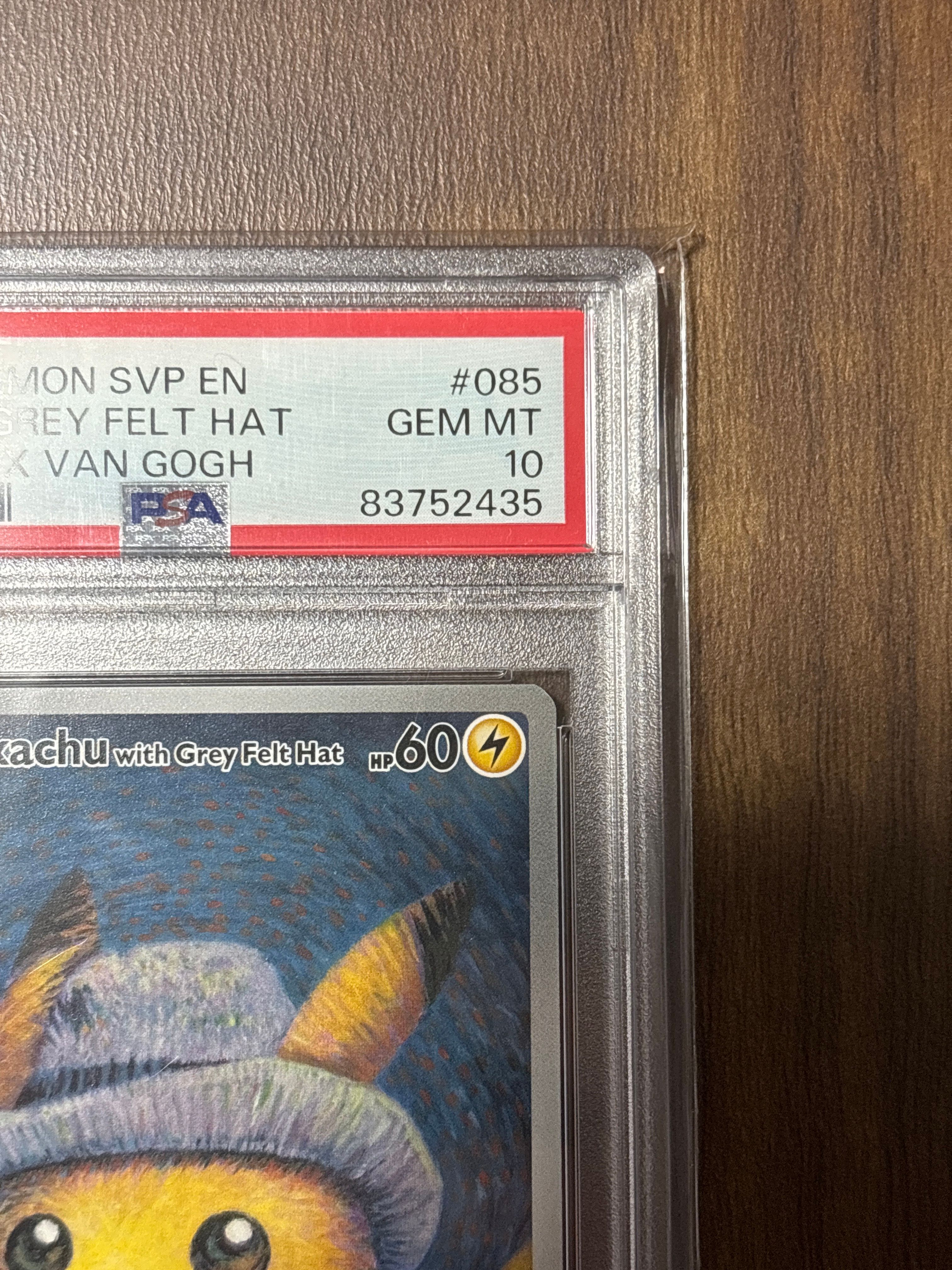 カードダスその他 Gogh Pikachu Pikachu with The Starry Night Van Gogh Collectible Gold