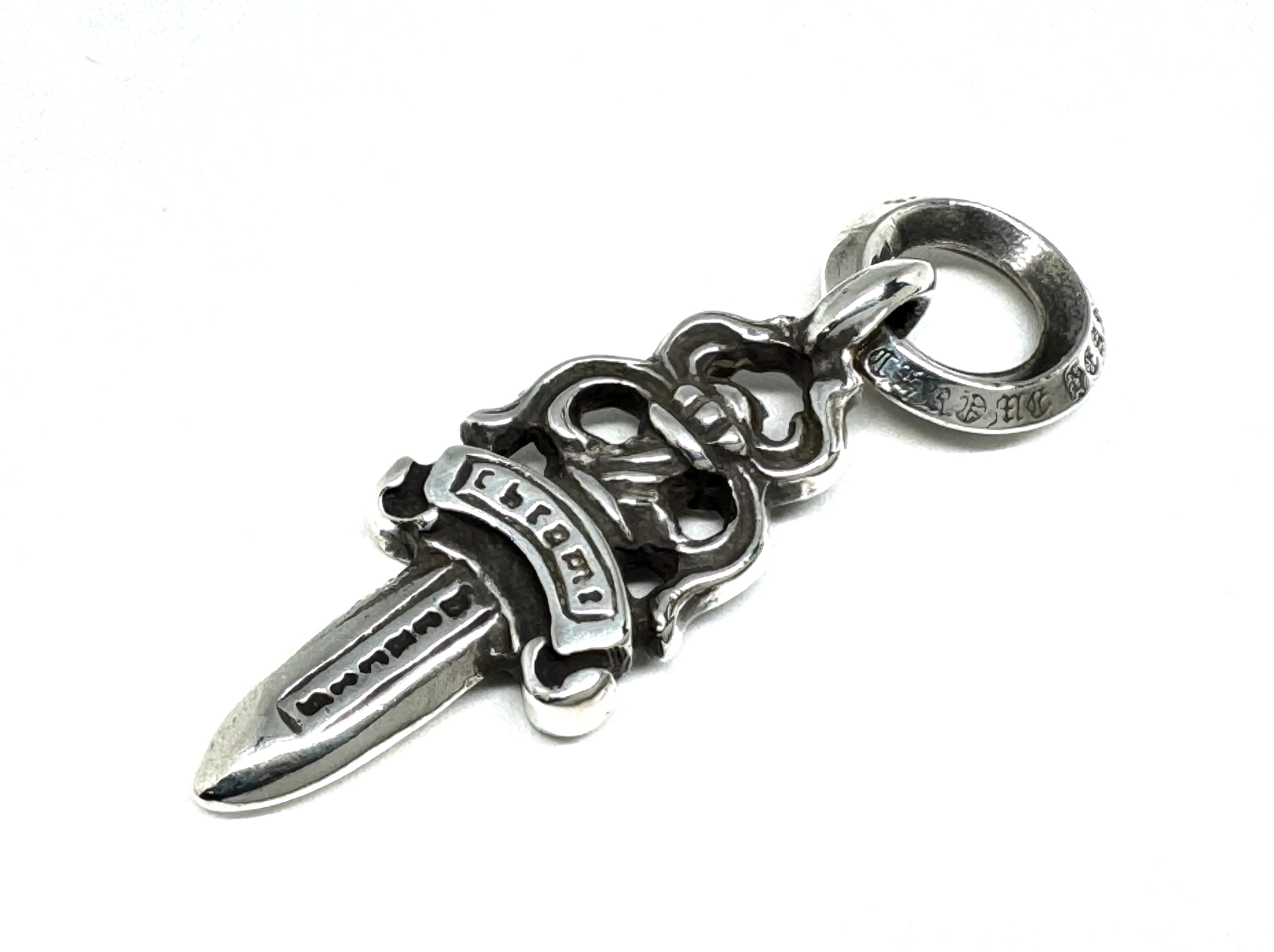 Chrome Hearts #5 Dagger Charm "Silver"
