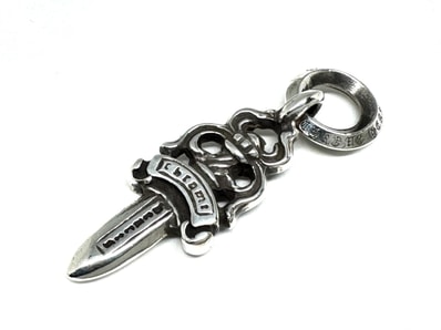 Chrome Hearts #5 Dagger Charm "Silver"