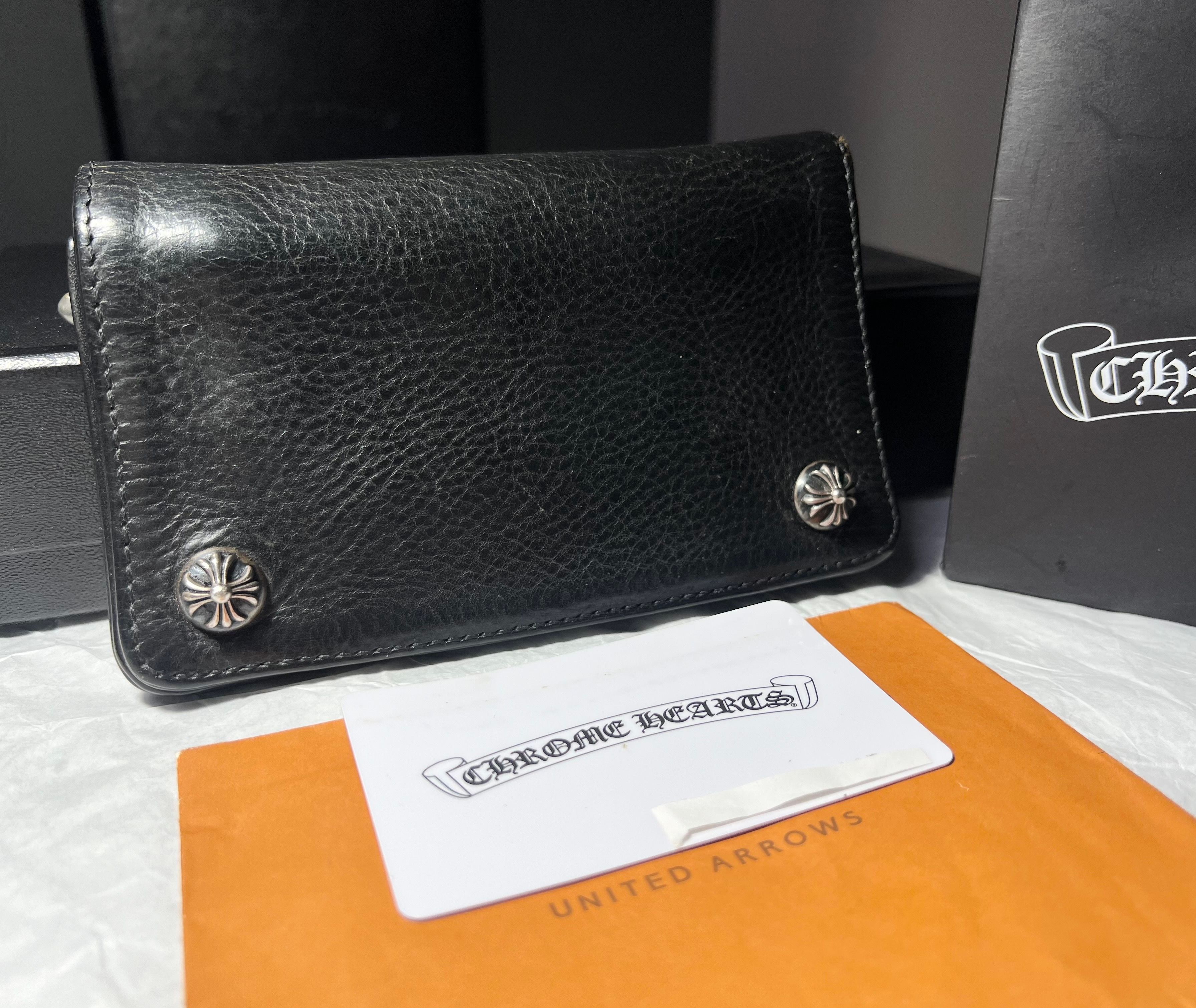 超美品!クロムハーツ ワンジップウォレット 財布