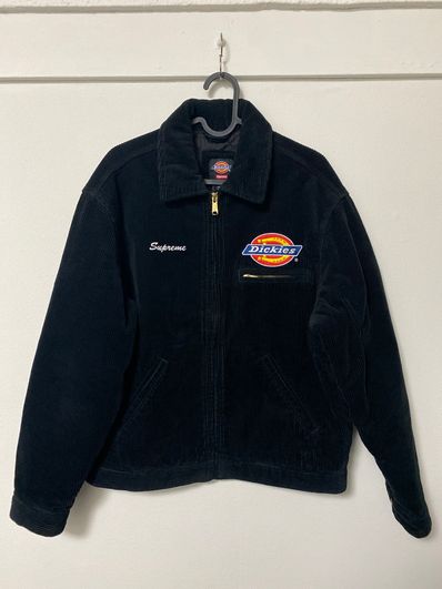 Supreme x Dickies Corduroy Work Jacket "Black"