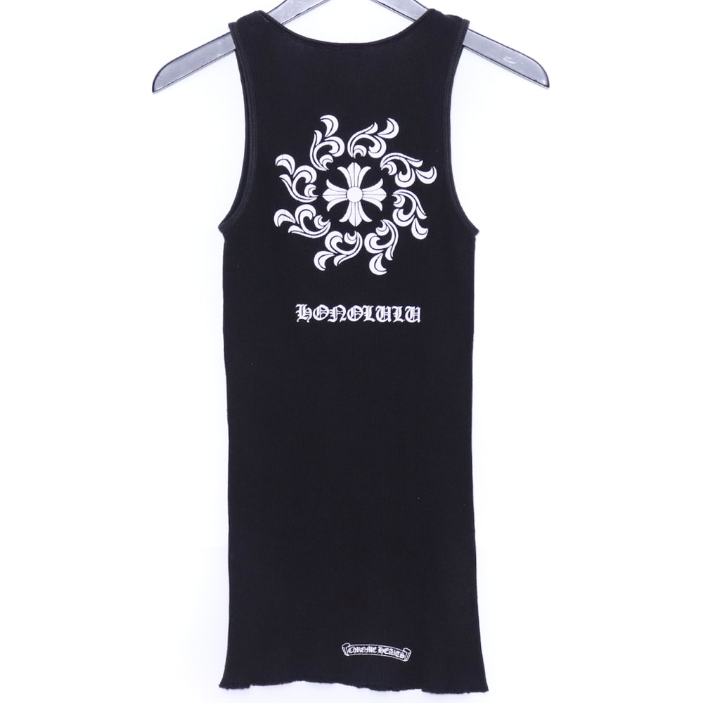 Chrome Hearts Old Honolulu Exclusive CH Plus Rib Tank Top "Black"