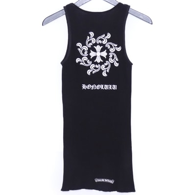 Chrome Hearts Old Honolulu Exclusive CH Plus Rib Tank Top "Black"