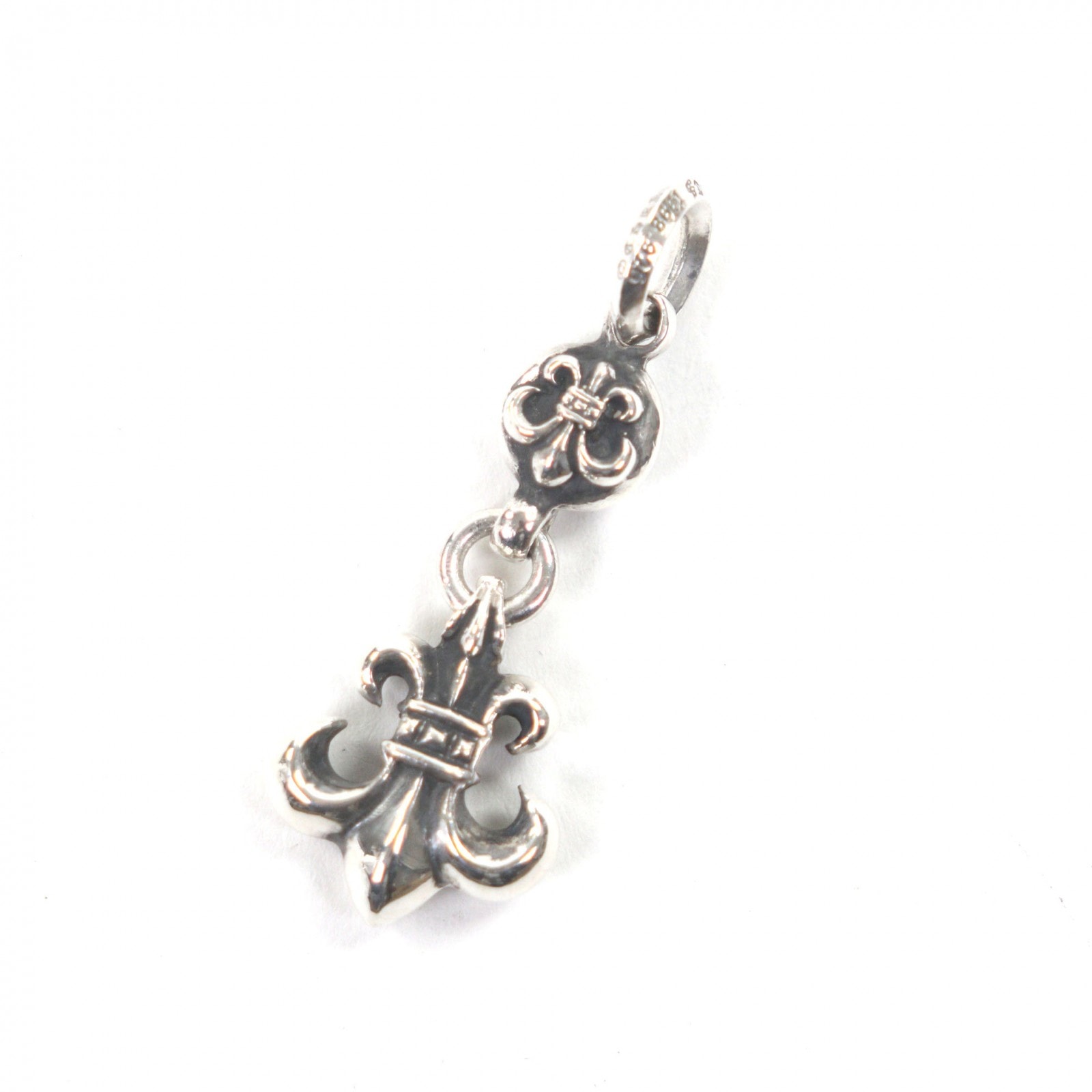 Chrome Hearts 1 Ball BS Flare Charm "Silver"