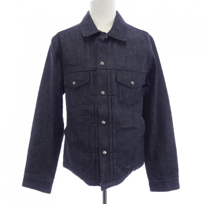 Chrome Hearts KS Fit Cross Ball Button Denim Jacket "Indigo"