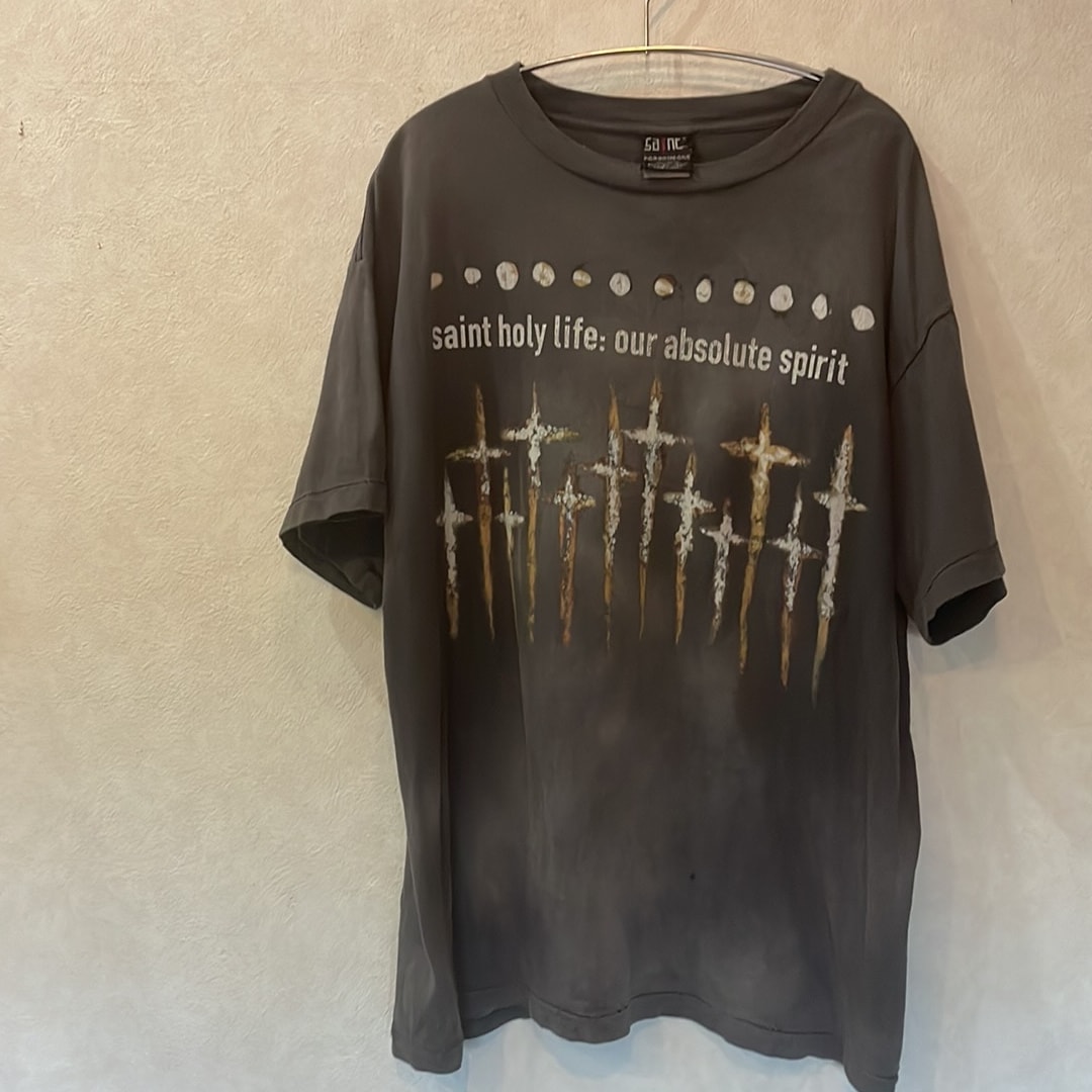 SAINT Mxxxxxx x FORSOMEONE FS_SS T-Shirt/God "Black"