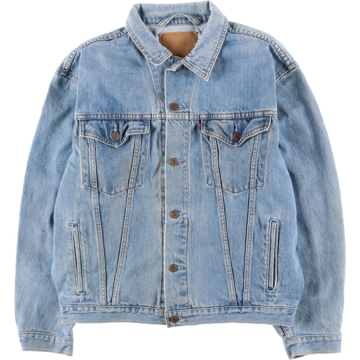 古着 リーバイス Levi's デニムジャケット Gジャン カナダ製 メンズM相当/eaa602060