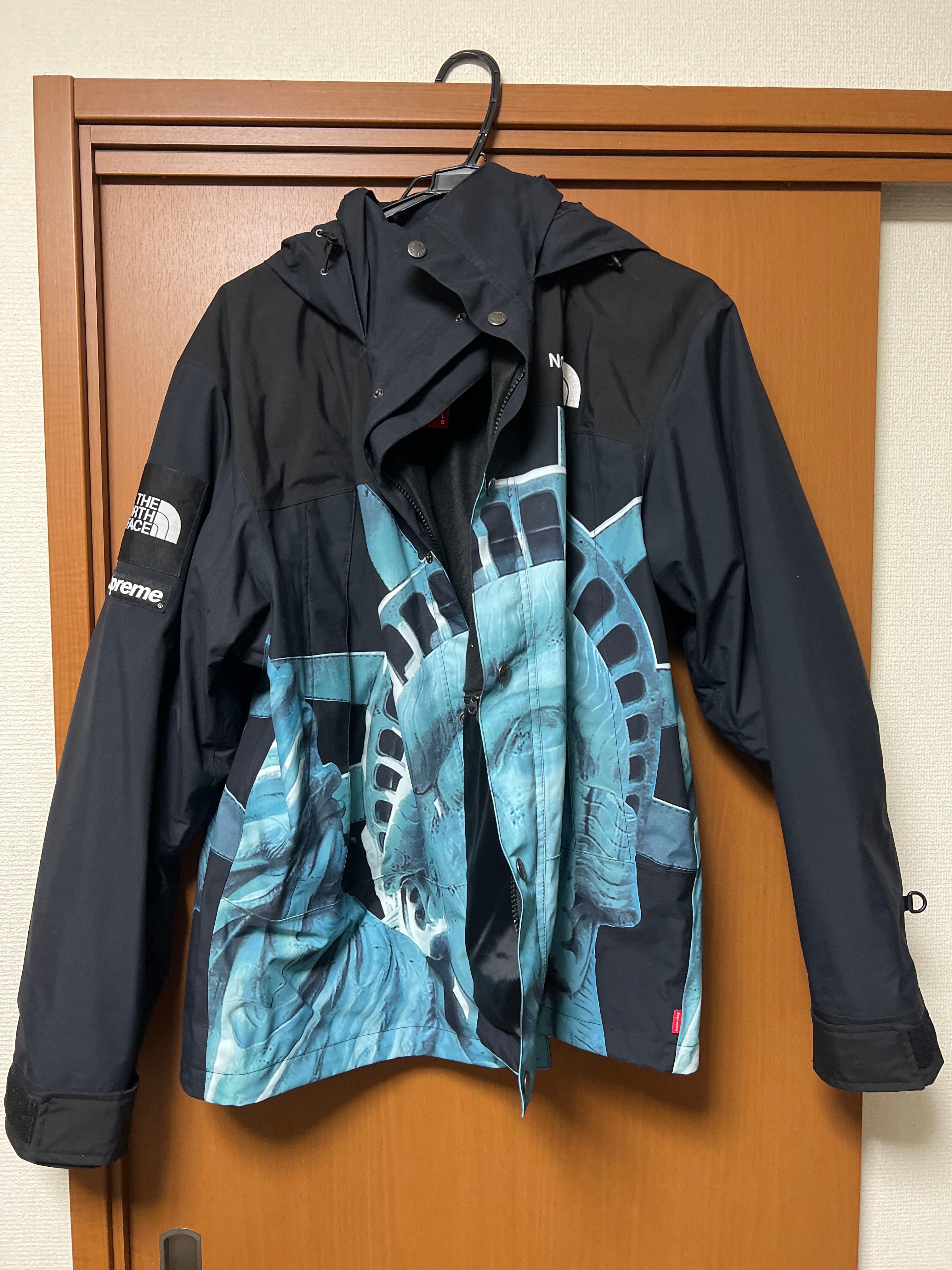 Supreme x The North Face Statue of Liberty Mountain Jacket "Black"