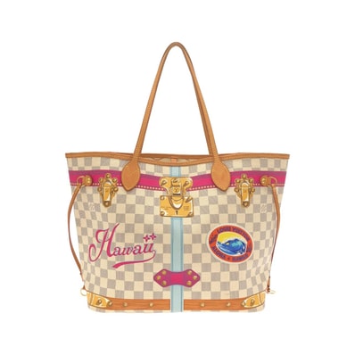 ルイヴィトン ダミエ アズール(トランク) ネヴァーフル MM N41734 バッグ