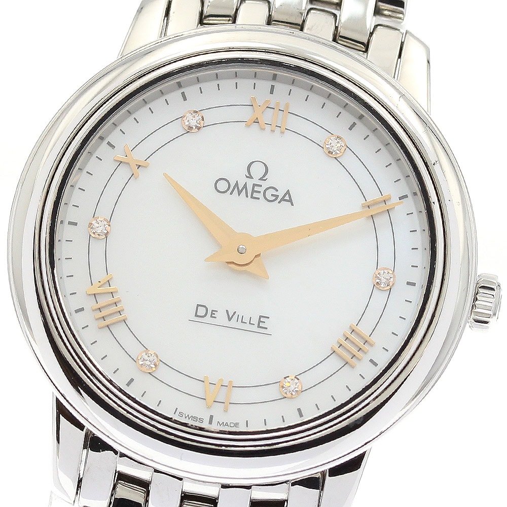 ☆良品 オメガ デビル プレステージ レディース 【中古】