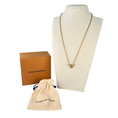 ルイヴィトン LOUIS VUITTON ペルル M61083 ネックレス