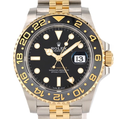 ロレックス GMTマスターII 126713GRNR SSxYG 自動巻 ランダム番