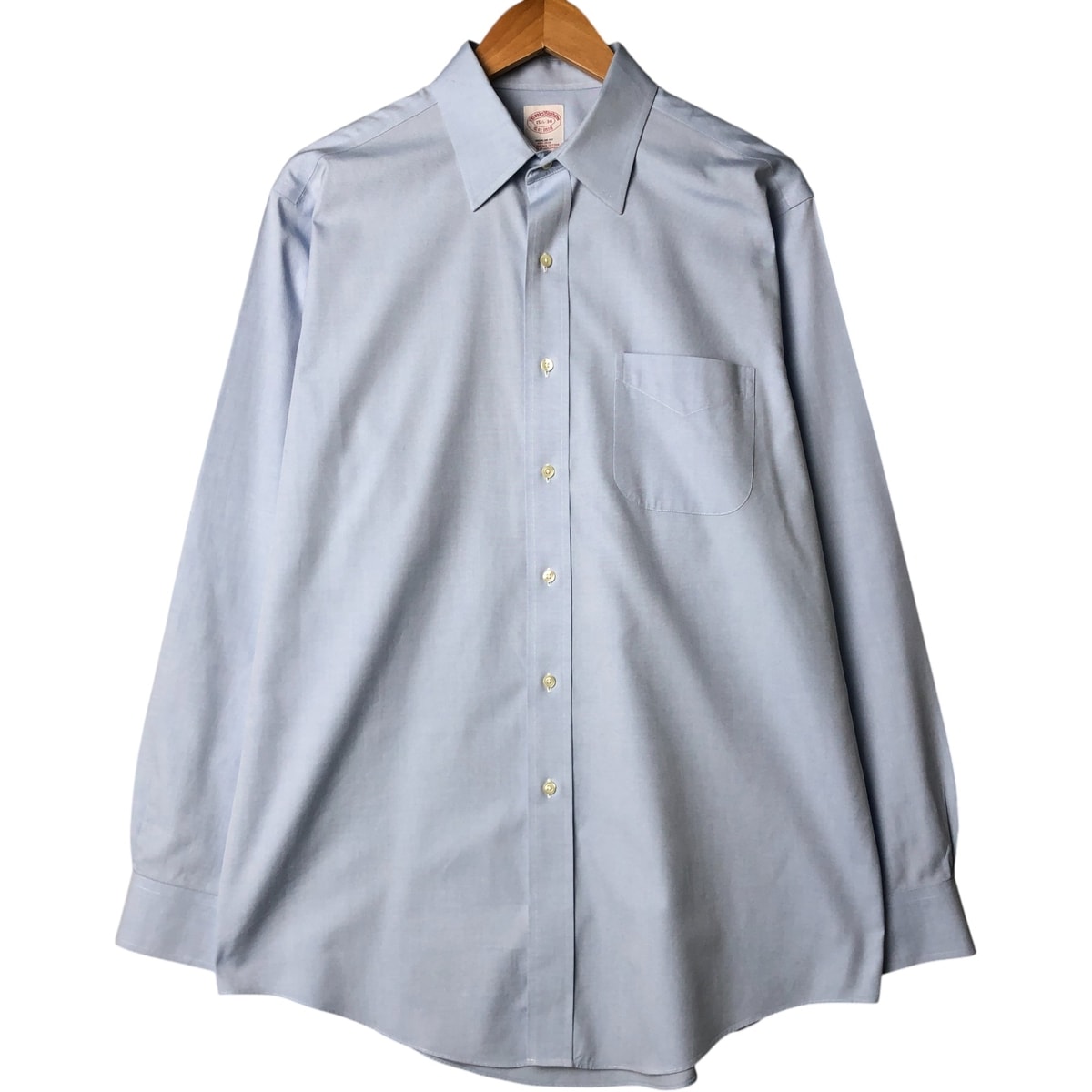 古着 ブルックスブラザーズ Brooks Brothers Est.1818 長袖 コットンシャツ メンズM相当/eaa576768