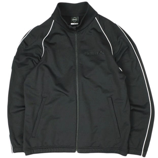F.C.R.B. エフシーアールビー 24AW CLASSIC TRACK JACKET クラシックトラックジャケット FCRB-242029 S BLACK F.C.Real Bristol ブリストル ジャージー アウター g26008