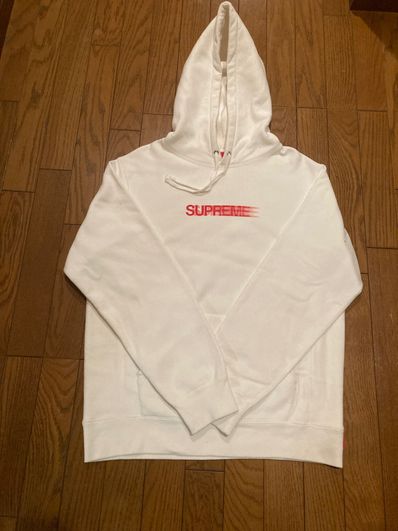Supreme Motion Logo Hooded Sweatshirt "White" (20SS)