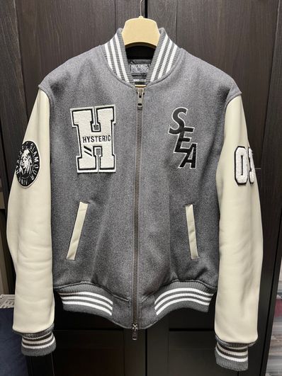 WIND AND SEA x HYSTERIC GLAMOUR Stadium Jumper "Gray"