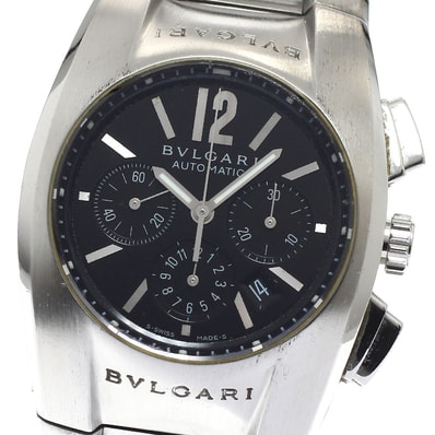 ★保 ブルガリ エルゴン クロノグラフ EG35SCH ボーイズ 【中古】