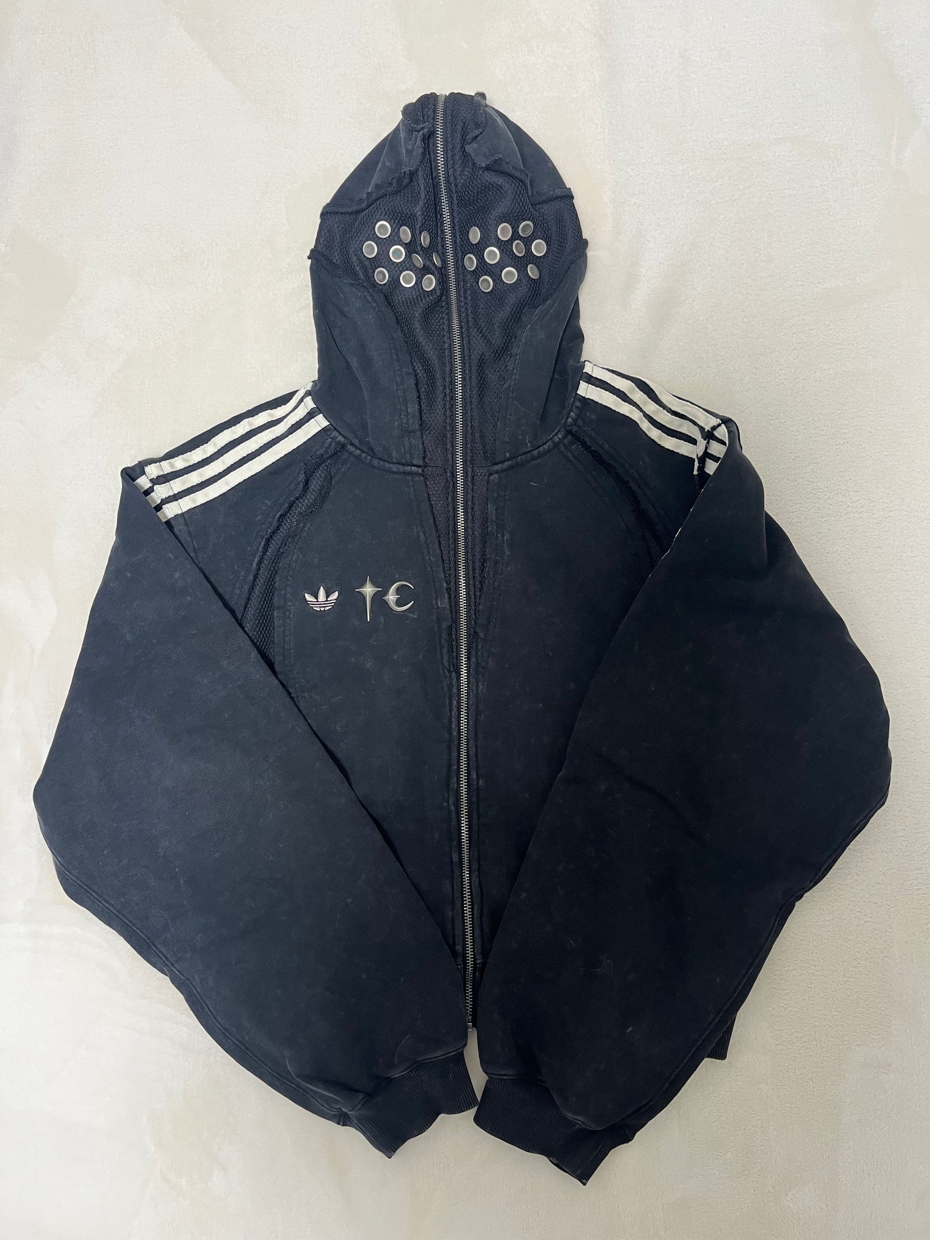 adidas x Thug Club Team Geist Zip-Up Hoodie "Black"