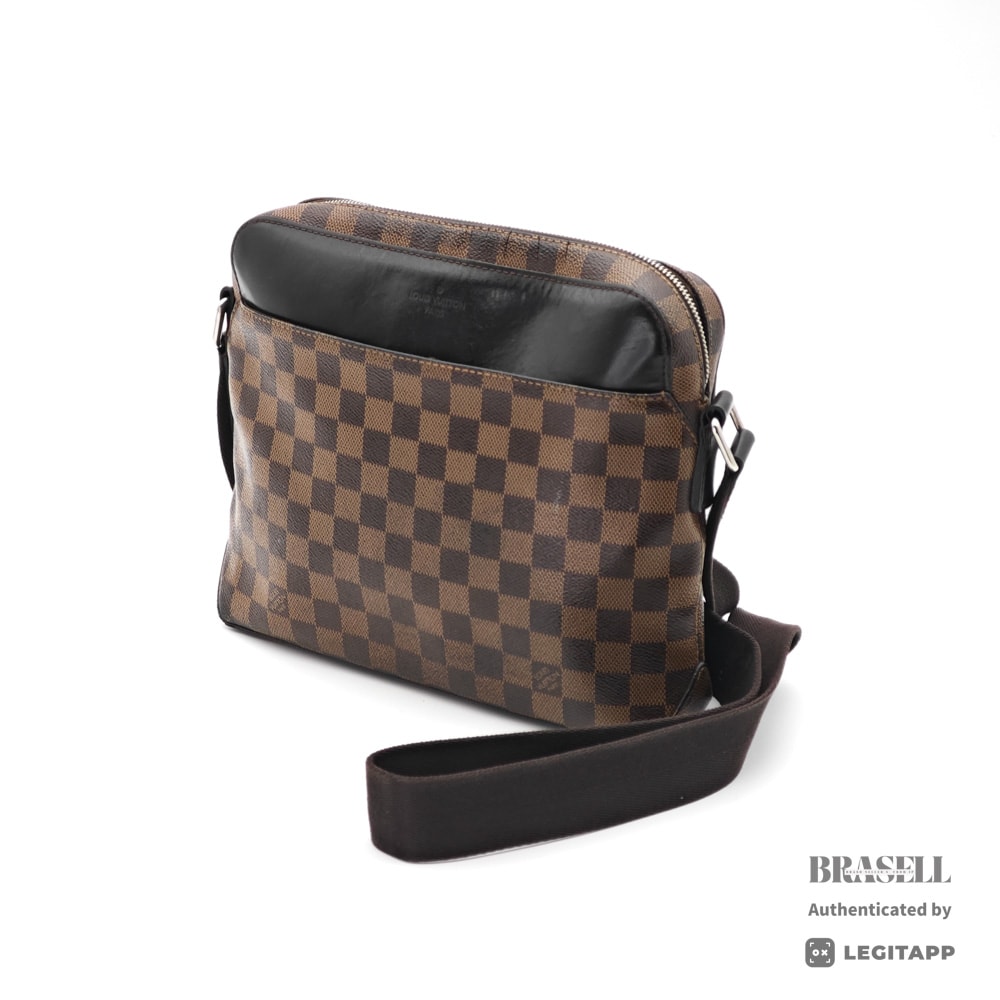 LOUIS VUITTON ルイ・ヴィトン ジェイク・メッセンジャー ダミエ・エヌベ N41568 TR2135 メッセンジャーバッグ Canvas ユニセックス