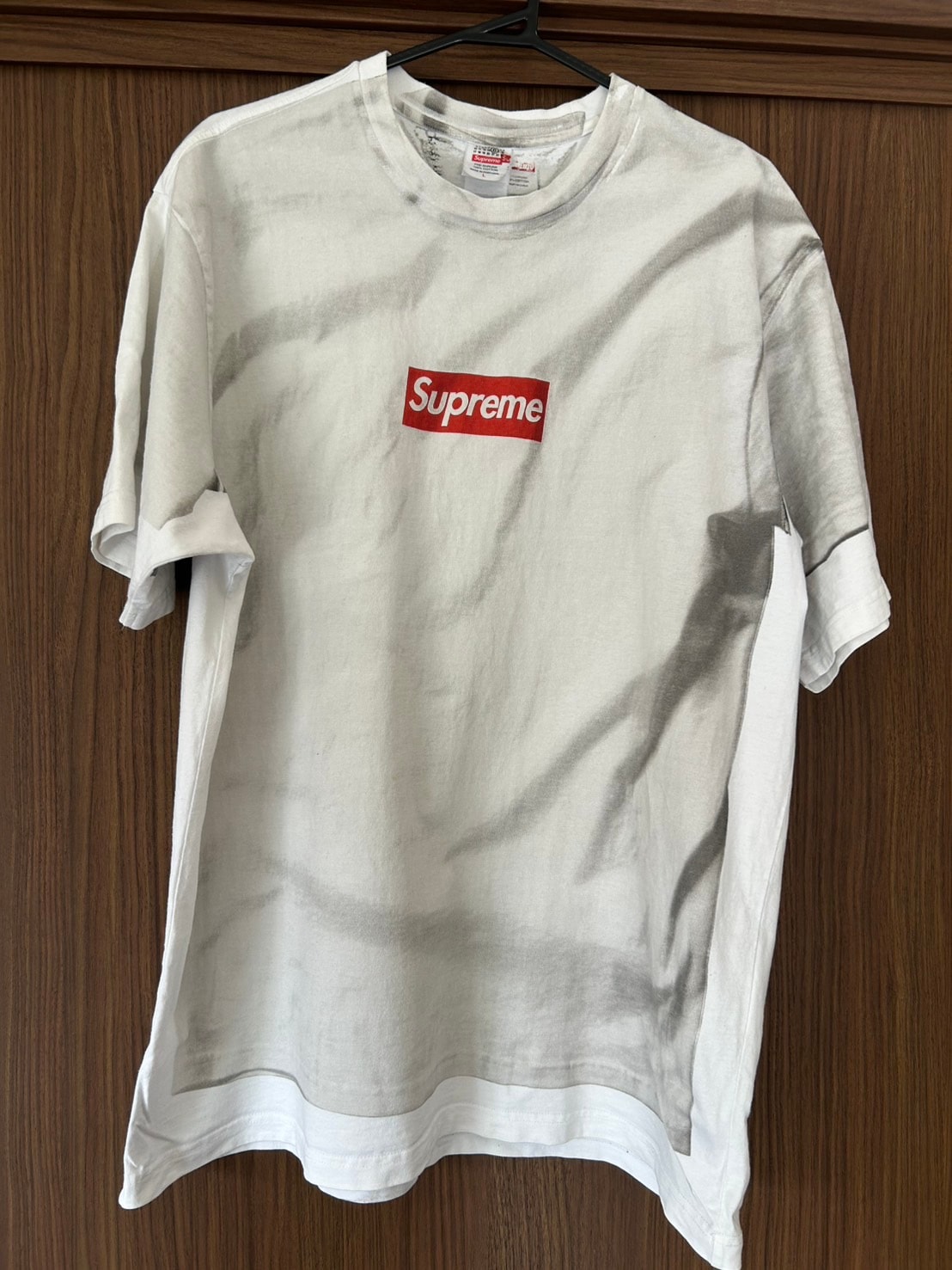 Supreme x MM6 Maison Margiela Box Logo Tee "White"