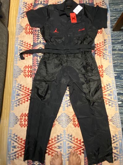 OFF-WHITE / Jordan Boiler Suit "Black"