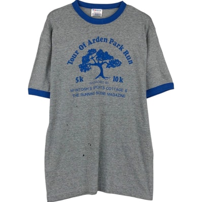 古着 80~90年代 ヘインズ Hanes POLY-COTTON リンガーTシャツ USA製 メンズL相当 ヴィンテージ/eaa655779