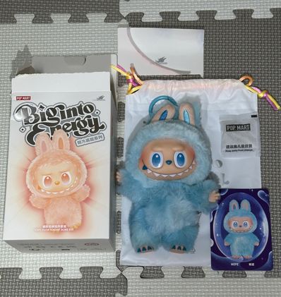 POP MART THE MONSTERS (LABUBU) Big into Energy Series Plush Pendant HOPE