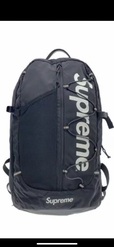 Supreme 2017SS Backpack "Black"