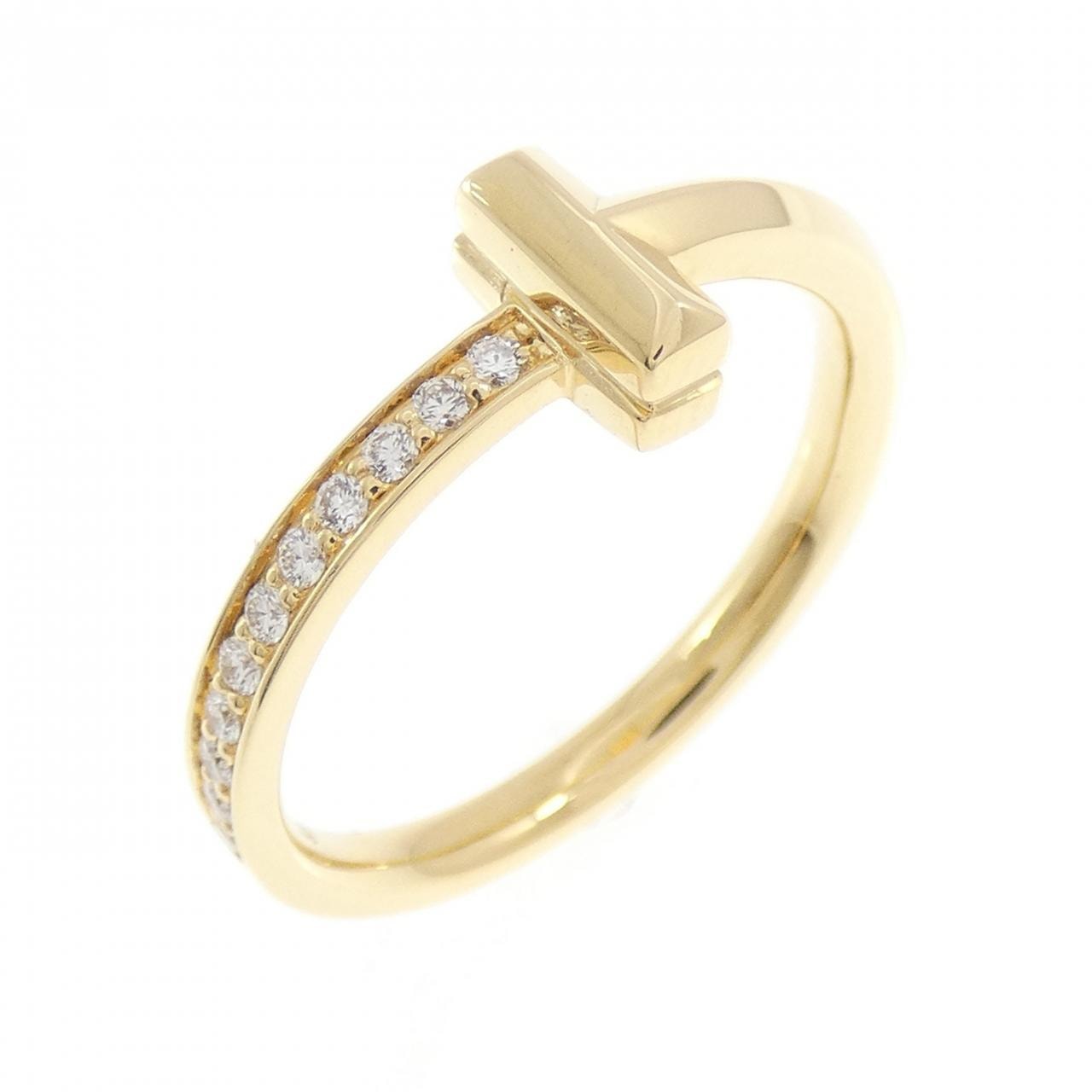 ティファニー Tワン リング 0.08CT
