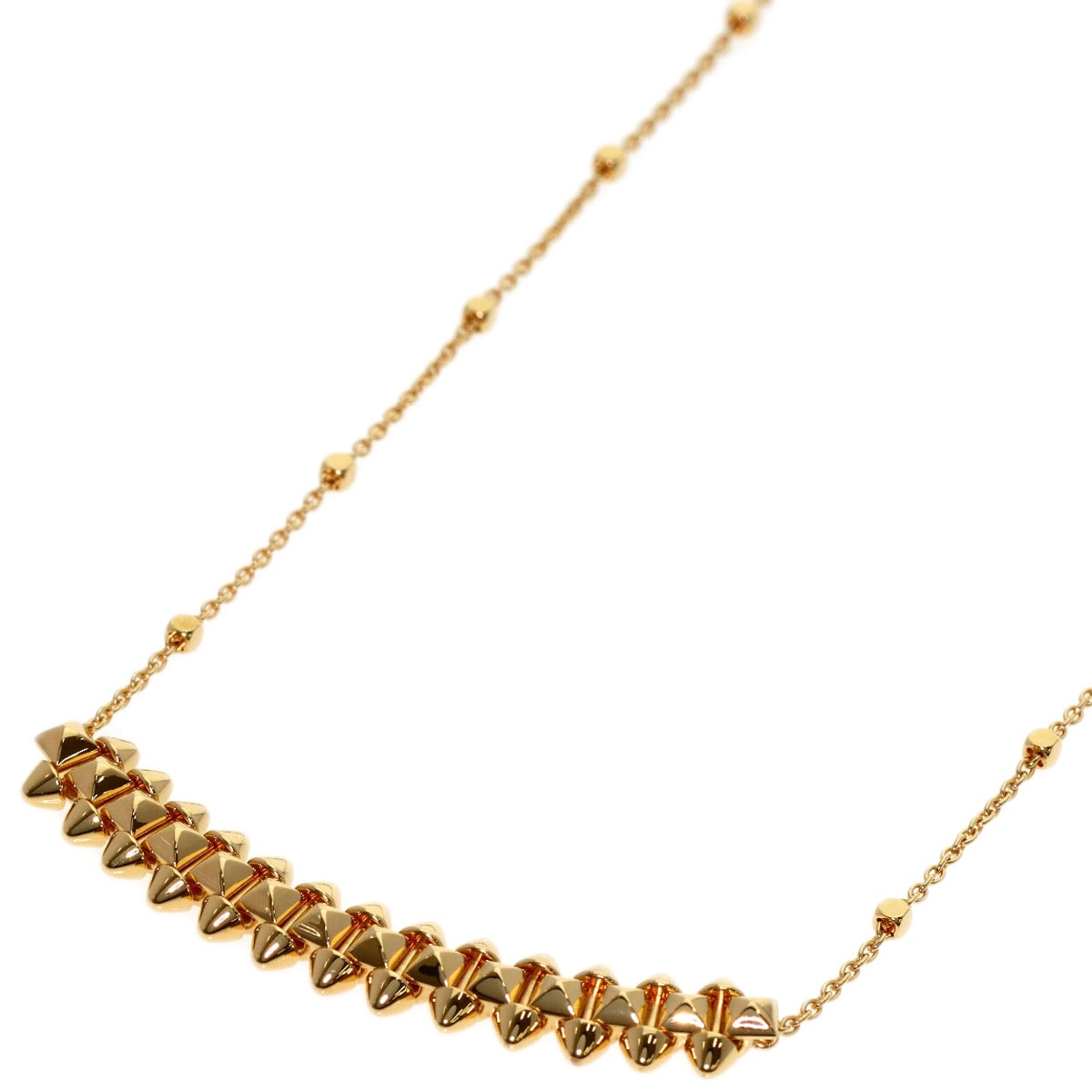 CARTIER カルティエ クラッシュ ドゥ カルティエ スモール ネックレス K18PG レディース [中古]