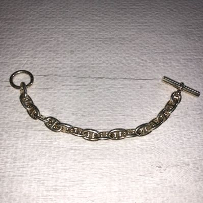 Hermes Chaine D'ancre MM Bracelet "Silver"