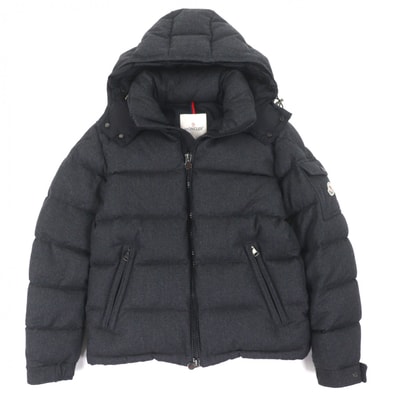 極美品 モンクレール ダウンジャケット MONTGENEVRE ダークグレー 3