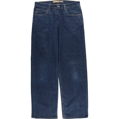 古着 00年代 リーバイス Levi's SILVER TAB シルバータブ LOW+LOOSE FIT テーパードデニムパンツ メンズw36相当/evb033190