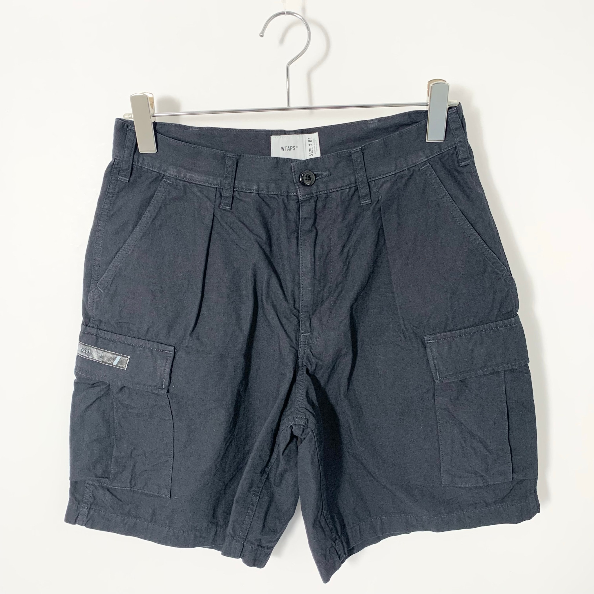 WTAPS Mils9602 / Shorts / Cotton. Ripstop "Black"