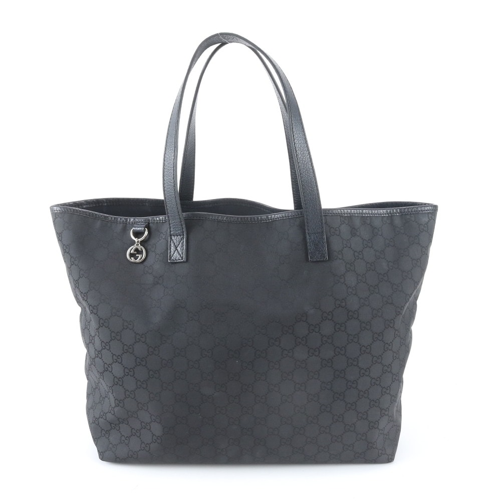■美品 グッチ GGナイロン 211525 トート バッグ