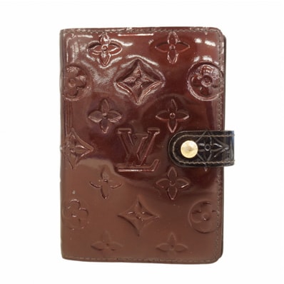 ★SALE【6cd4666】ルイヴィトン 手帳カバー ヴェルニ アジェンダPM R21026 アマラント【中古】レディース