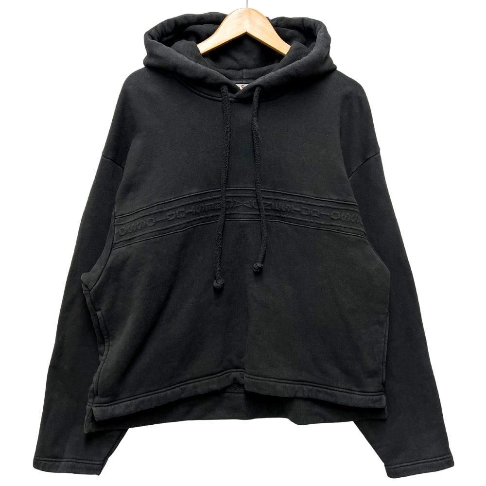 ACNE STUDIOS アクネストゥディオズ 品番 FN-MN-SWEA000328 スウェット パーカー ブラック サイズ S 正規品 / 52694