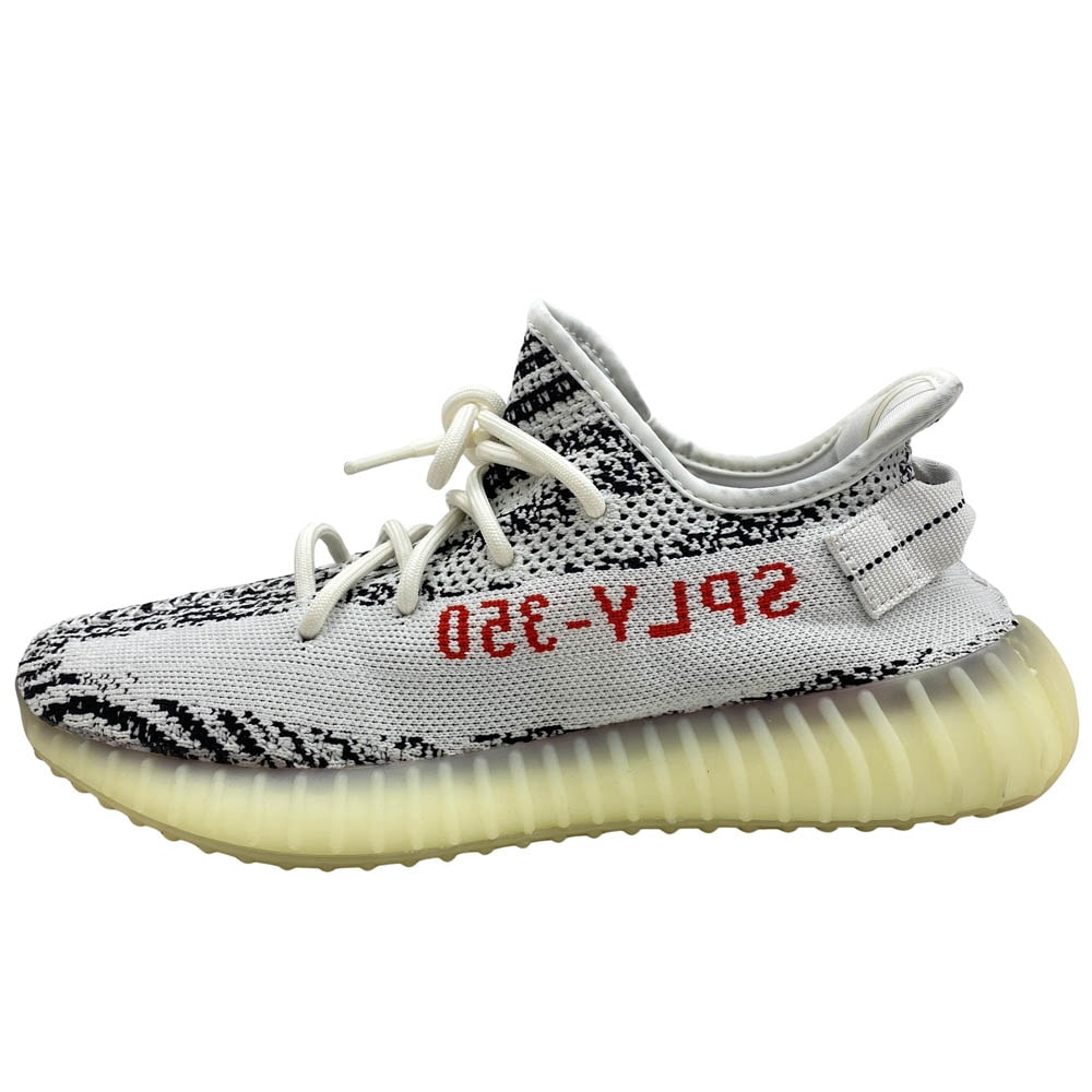 adidas アディダス スニーカー CP9654 YEEZY Boost 350 V2 Zebra イージーブースト 350 V2 ゼブラ ホワイト系 26.5cm【中古】