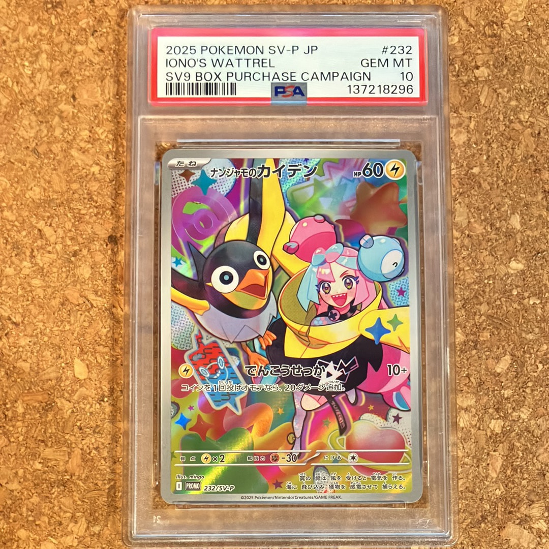 ナンジャモのカイデン P [SV-P 232](プロモーションカード「拡張パック バトルパートナーズ Box購入キャンペーン」)