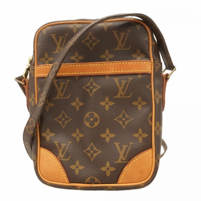 【6dc3745】ルイヴィトン ショルダーバッグ モノグラム ダヌーブ M45266 ブラウン【中古】レディース