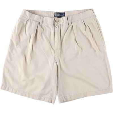 古着 ラルフローレン Ralph Lauren POLO by Ralph Lauren TYLER SHORT ツータック チノショーツ ショートパンツ メンズw36相当/eaa559921