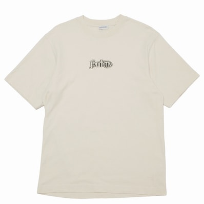 ■美品■BURBERRY バーバリー 半袖Tシャツ サイズM クルーネック フロッキーロゴ ブランド古着【中古】20260716/RB0132