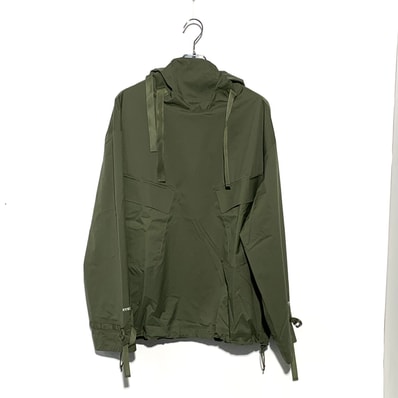 HYKE Pertex Salvage Parka "Olive Drab"