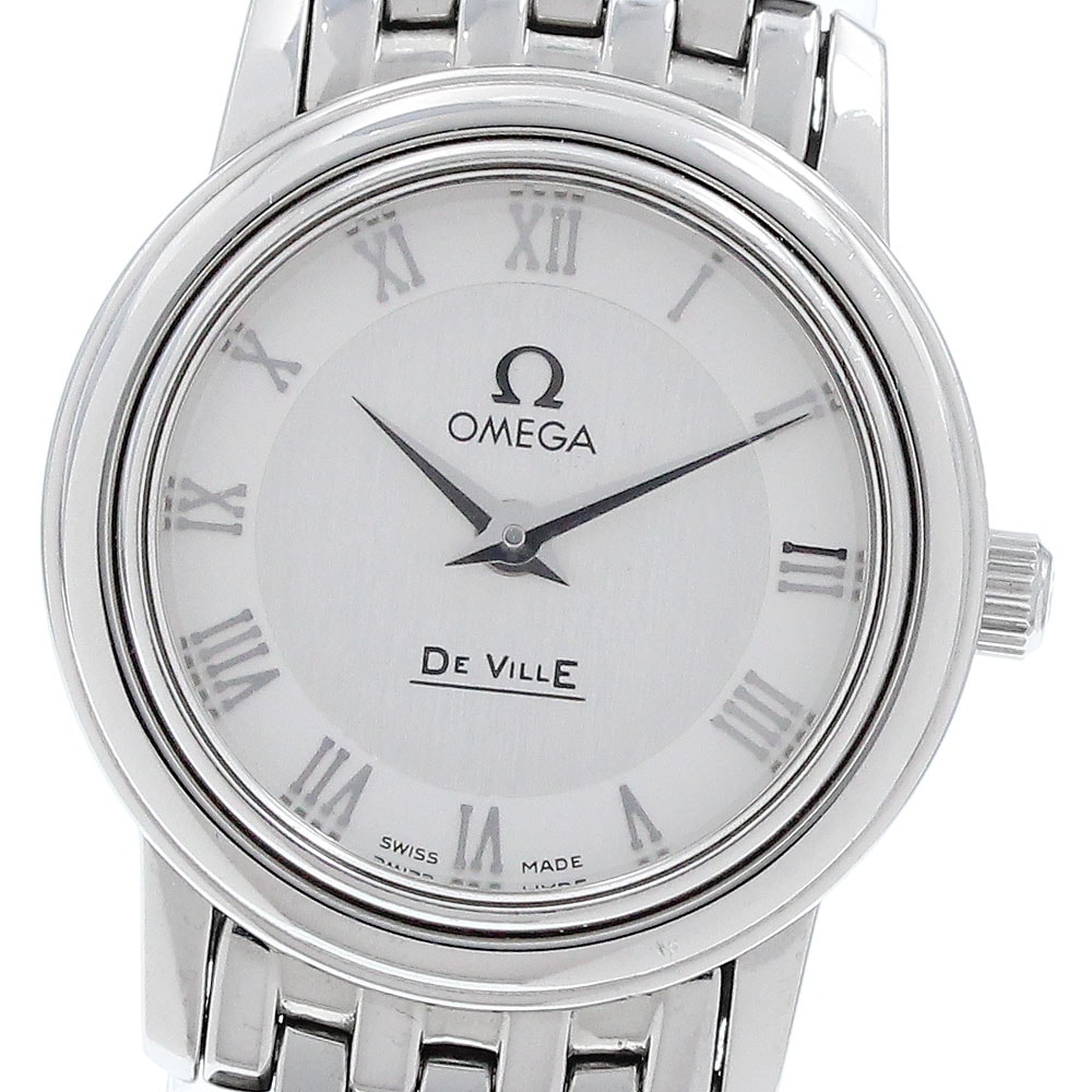 オメガ デビル プレステージ 4570.33 レディース 【中古】